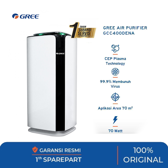 Gree Air Purifier Virus Killer 70m2 - GCC-400DENA | GCC400DENA